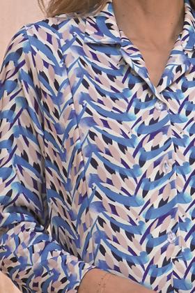 ROBE OUVERTE DOS PAR PRESSIONS