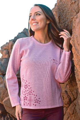 PULL BRODERIE