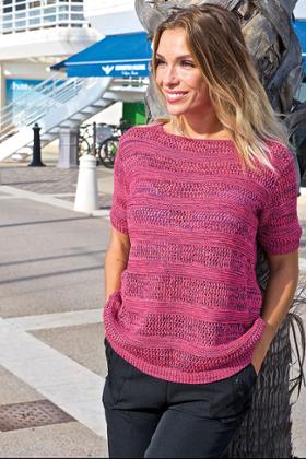 PULL COL BATEAU