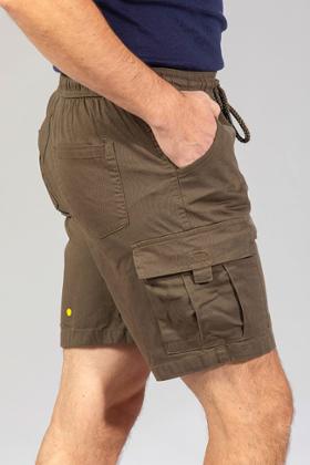 SHORT COTON AVEC LIEN