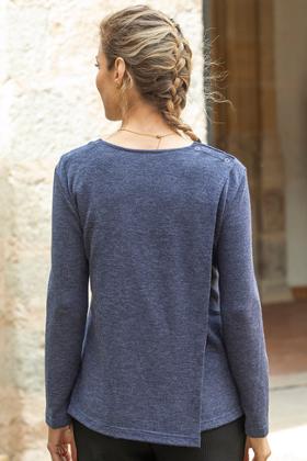PULL CROISÉ DOS