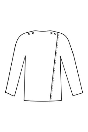 PULL CROISÉ DOS