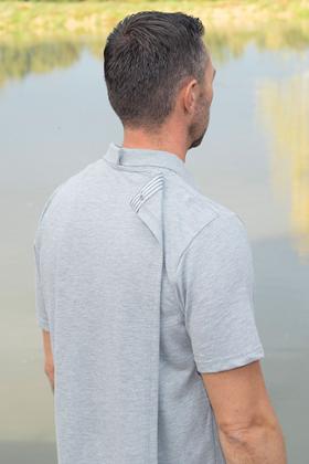 POLO OUVERT DOS GRANDE TAILLE