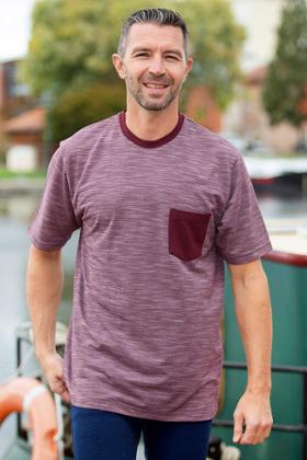 T-SHIRT POCHE POITRINE