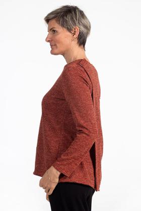 PULL CROISÉ DOS GRANDE TAILLE