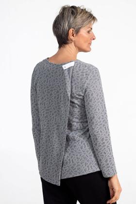 PULL CROISÉ DOS VISCOSE