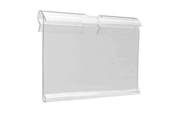 PE transparent pour broche avec retour avant - Encoche 8.5 mm - 45 x 65 mm