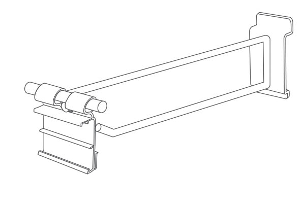 PE individuel pour broche avec entraxe de 11 mm - 36 x 48 mm