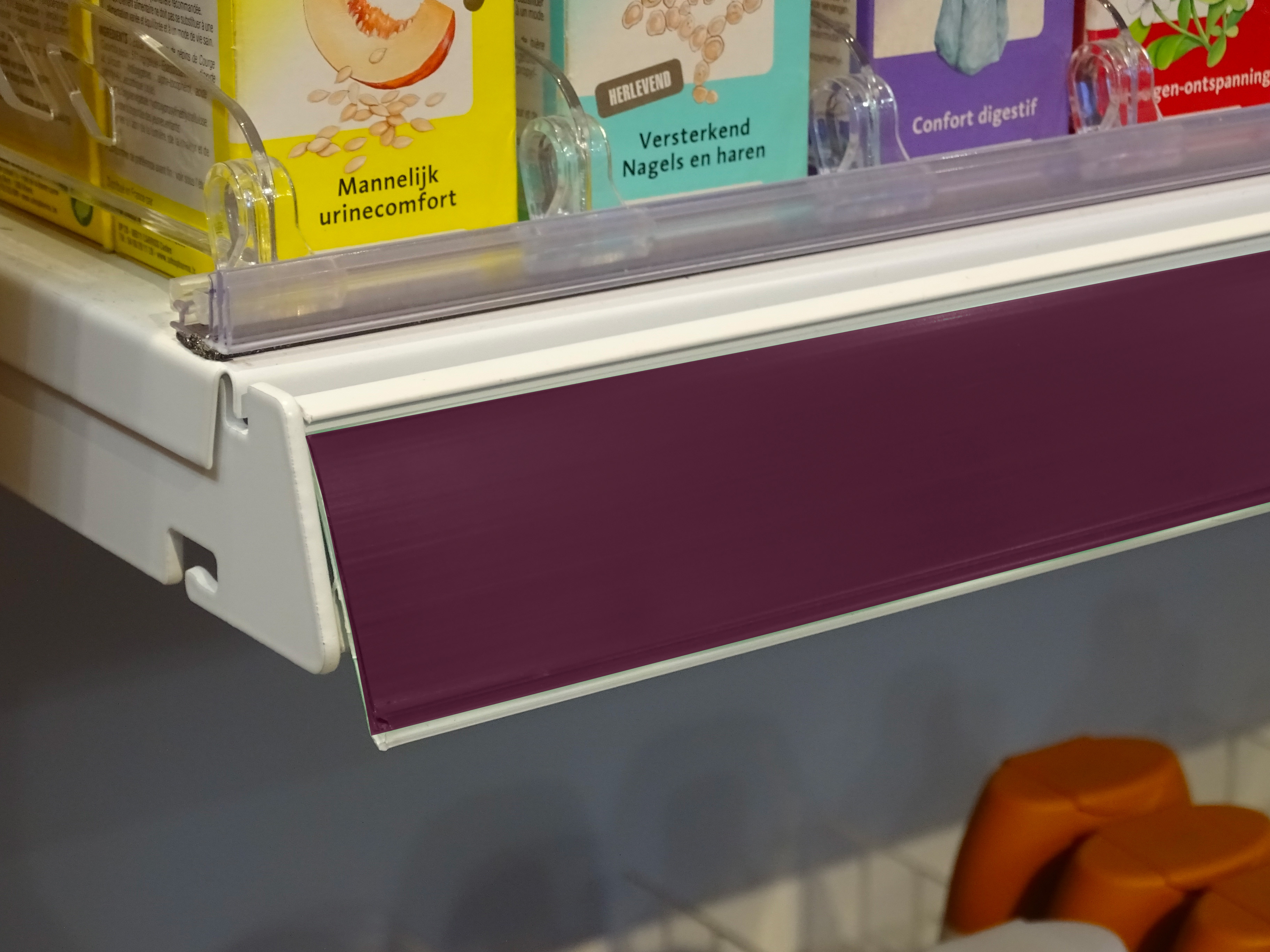 Bande décorative pour PE papier de 100 m x 38 mm - Lie de vin