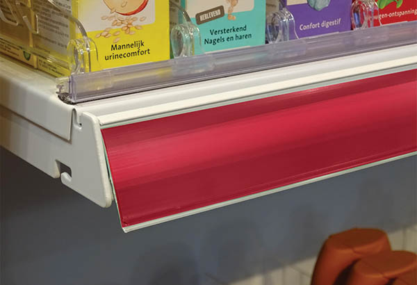 Bande décorative pour PE papier de 100 m x 38 mm - Rouge feu