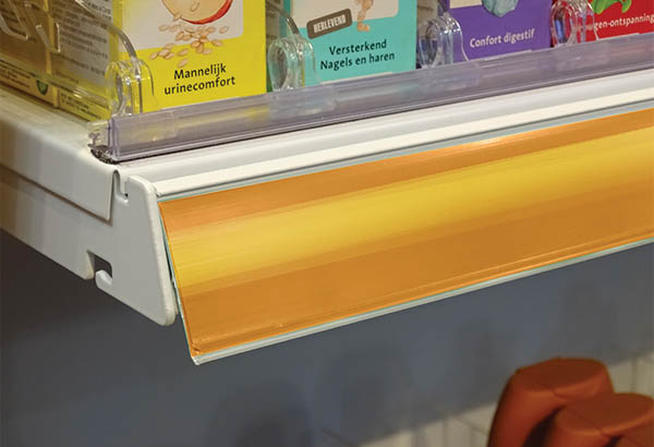 Bande décorative pour PE papier de 100 m x 38 mm - Orange