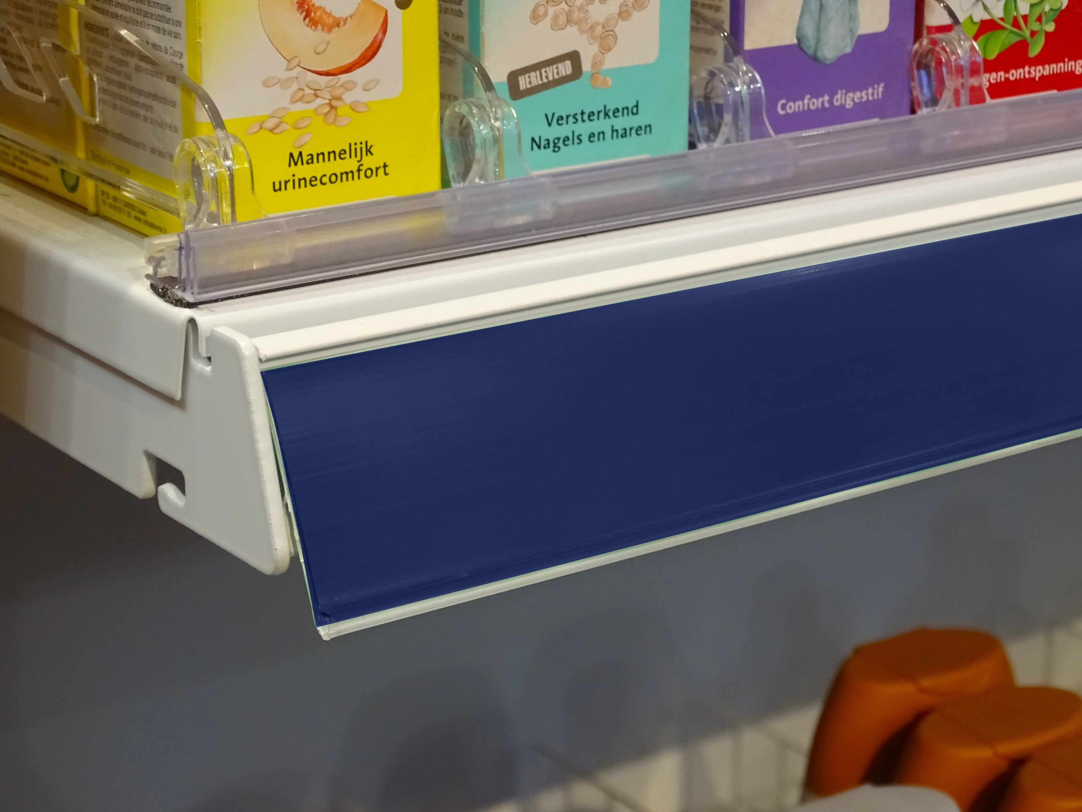 Bande décorative pour PE papier de 100 m x 38 mm - Bleu reflex