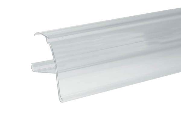 PE extrudé transparent pour tablette MODERN EXPO AFS - 46 x 1000 mm