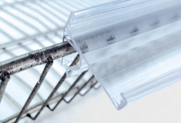 PE électronique EASYFIX pour panière fil - 38 x 890 mm