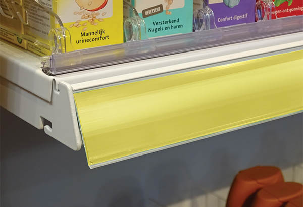 Bande décorative pour PE papier de 100 m x 38 mm - Jaune citron