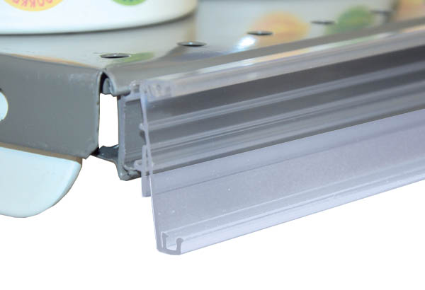 PE électronique EASYFIX pour mobilier avec gorge en C - 38 x 1318 mm