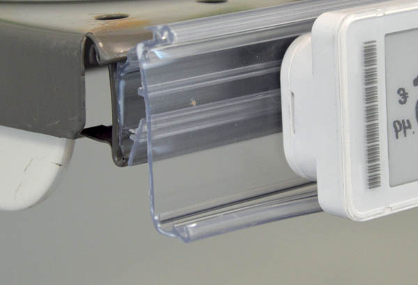 Profil EASYFIX pour mobilier avec gorge en C - 34 x 1240 mm