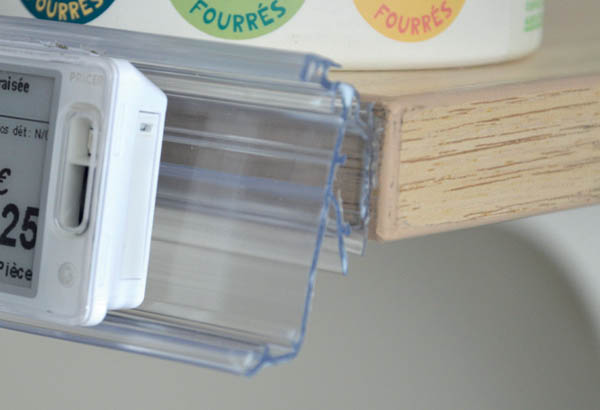 PE électronique EASYFIX arrière avec adhésif - 38 x 1318 mm