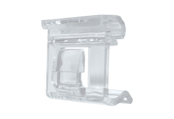 Clip en polycarbonate compatible avec mobilier Bonnet Névé - 25 x 27 mm