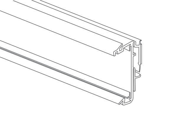 PE électronique EASYFIX arrière avec adhésif - 34 x 988 mm