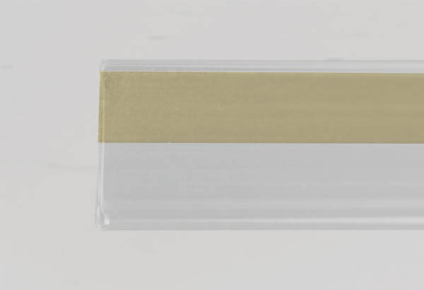 PE adhésif double face film extrudé transparent pour PE 26 mm - 29 x 1000 mm