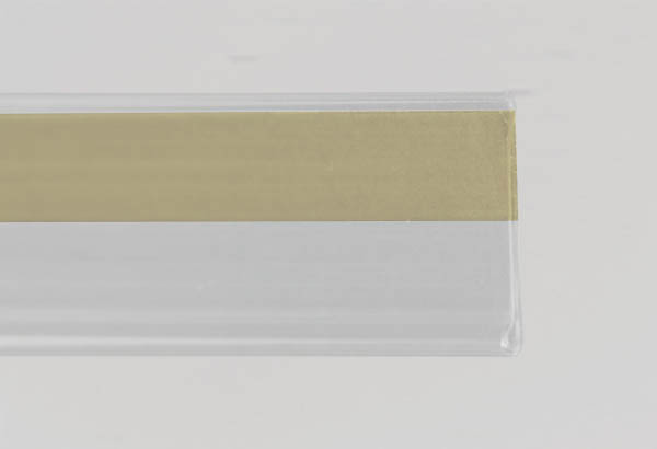 PE adhésif double face film extrudé transparent pour PE 26 mm - 29 x 1330 mm