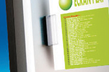 Grip en "T" avec adhésif permanent - 210 x 25 mm