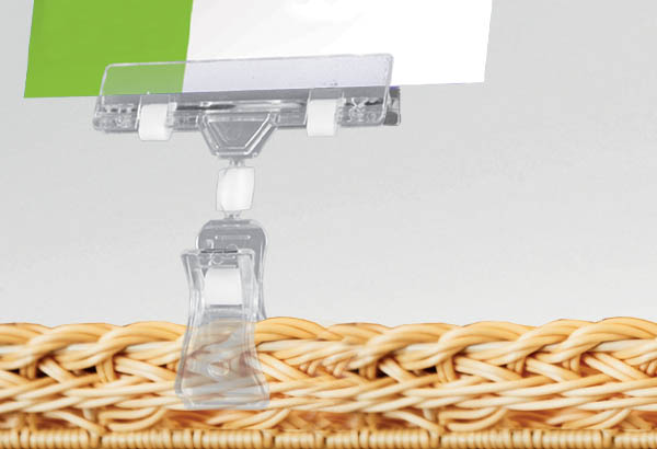 Pince ressort base tube articulée - 80 x 12 mm - Milieu humide