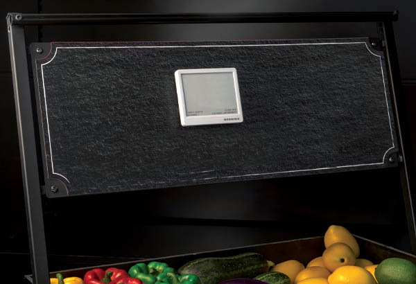 Plaque pour étiquettes compatible avec la marque Altierre - Fixation aimants