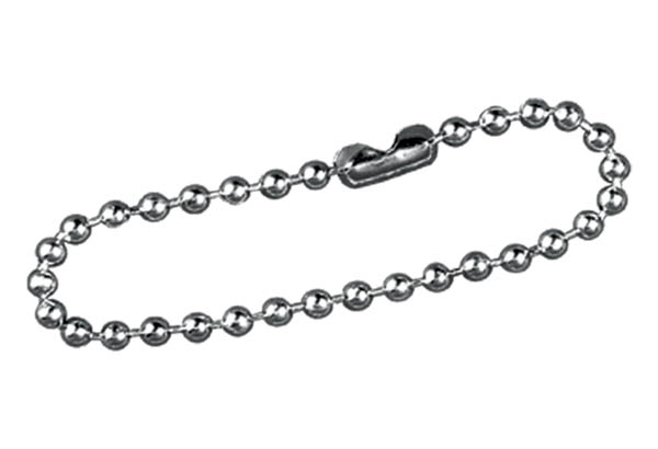Bracelet chaîne boule de Ø 2.4 mm avec fermoir droit - Longueur 150 mm