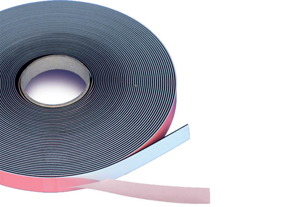 Rouleau magnétique adhésivé mousse - 19 mm x 30 m - Force 71 g/cm2