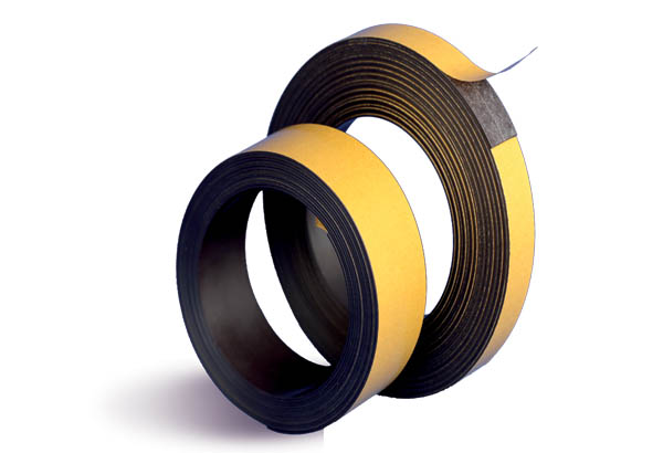 Rouleau magnétique adhésivé - 50 mm x 10 m - Force 71 g/cm2