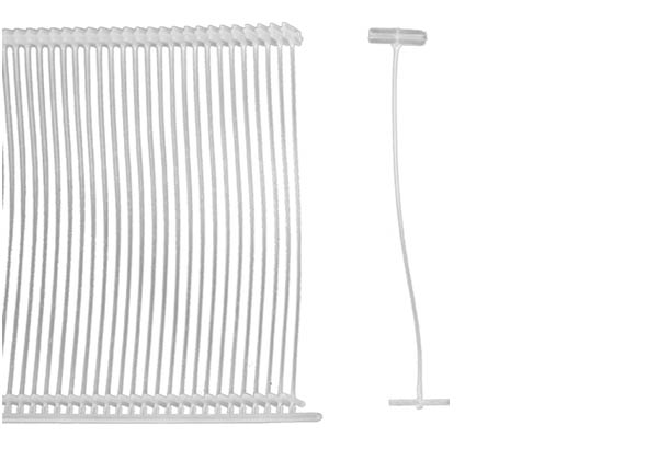 Attaches nylon extrémité étroite et large - 65 mm - Lot de 5000