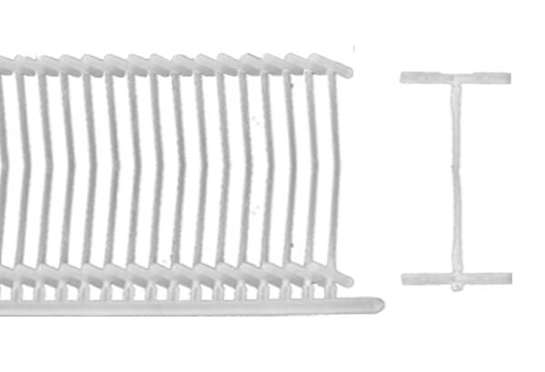 Lot de 1000 attaches nylon 2 extrémités étroites - 11 mm