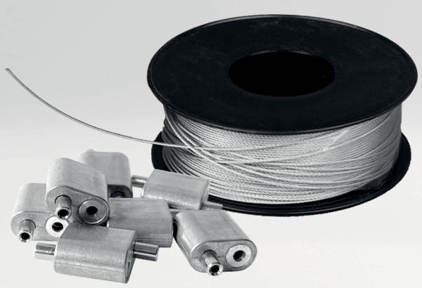 CABLE 50m + 30GALETS AUTOBLOQUANTS