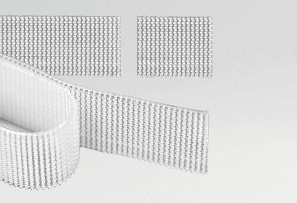 Ruban mixte adhésivée VELCRO® translucide - 10 mm x 20 m