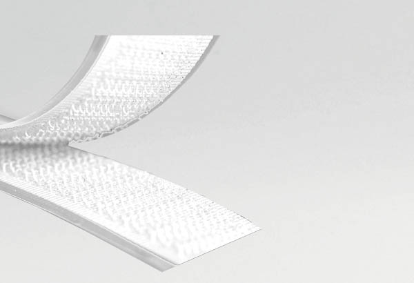 Ruban adhésivé CARAFIX® blanc de 20 mm x 25 m - Ruban crochet et boucle