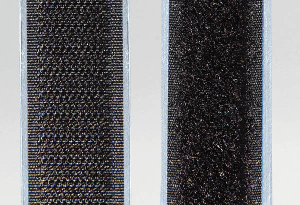 Ruban adhésivé CARAFIX® - 20 mm x 25 m - Crochet - Noir