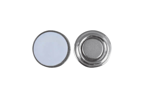 Support badge magnétique rond - Ø 17 mm