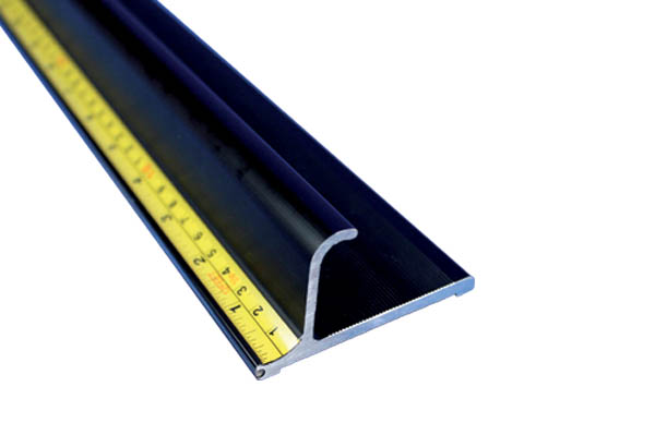 Règle plate PRO sécurité en aluminium - 1000 x 65 mm