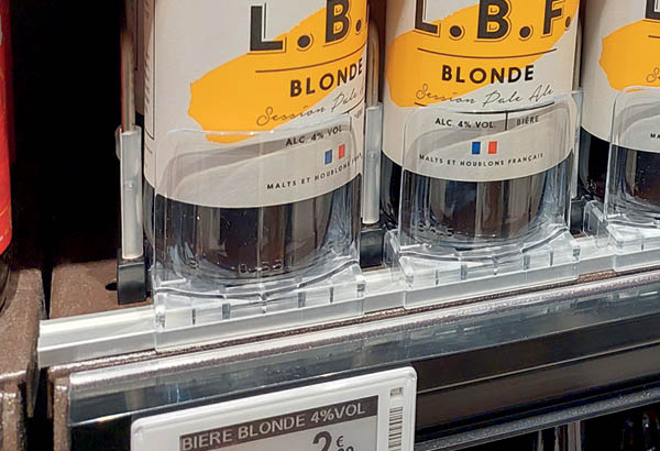 Rail Easyslide adhésif - Longueur 1000 mm