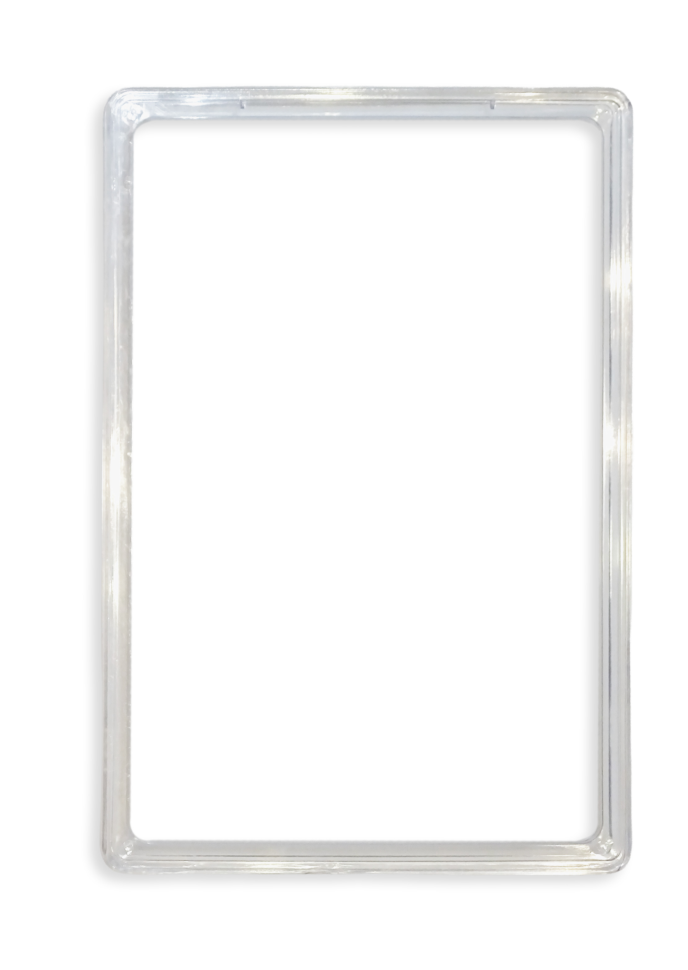 Cadre transparent en PVC - Format affichette A4