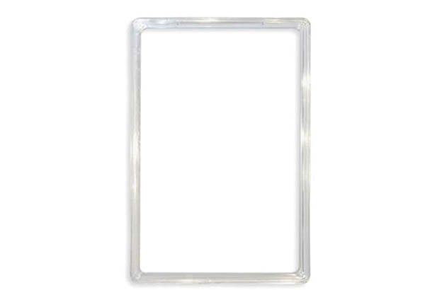Cadre transparent en PVC - Format affichette A5