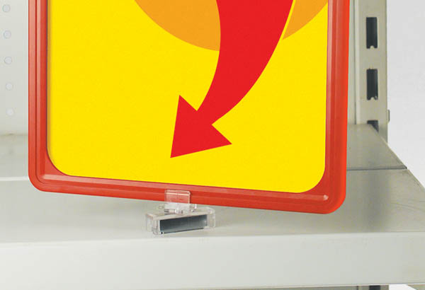 Aimant transparent de 13 x 45 mm orientable à 360° - Résistance 2.8 kg