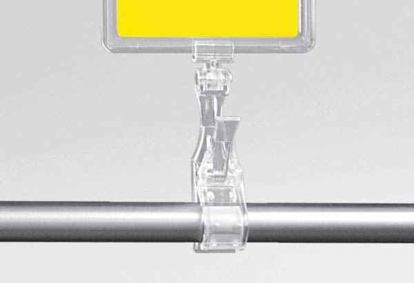 Pince tube orientable bas - haut pour support 30 mm d'épaisseur - Pivote à 180°