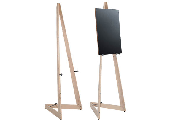 Chevalet portatif et pliable en bois - 538 x 1500 x 380 mm