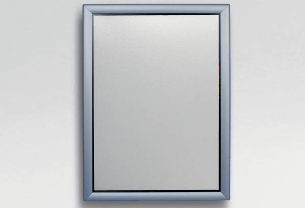 Cadre clippant mural spécial extérieur en aluminium - Profil 35 mm - Format A2