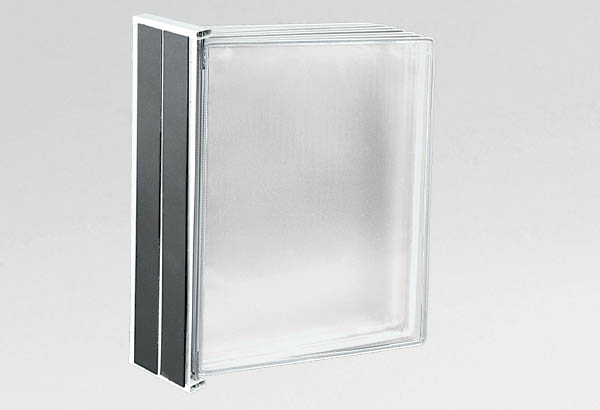 Porte pochettes mural magnétique en métal laqué blanc - 10 pochettes A4 gris