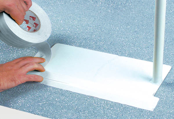 Toile GAFFER Ultramarque® 1 face adhésive 50 mm x 50 m - Blanc