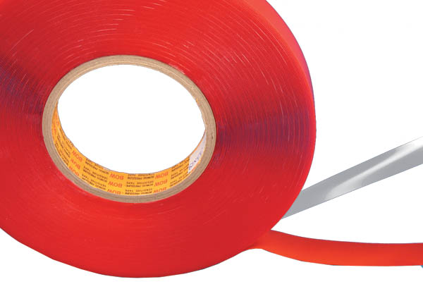 Double face CARTACK® 705 T en acrylique transparent - 12 mm x 33 m